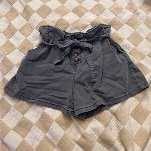 Vintage Green Granola Girl High Waisted Casual Cottagecore Classy Shorts